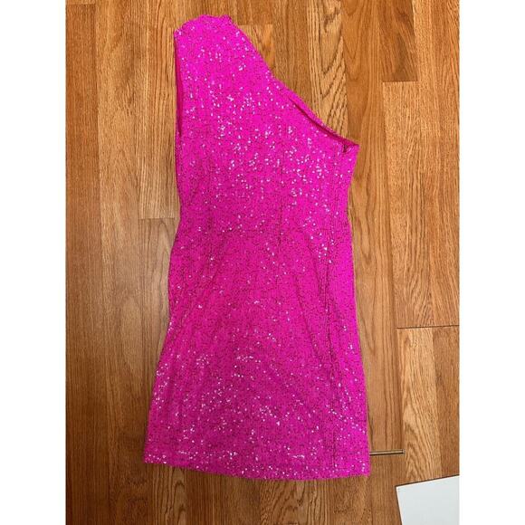 Generation Love Lucette One Shoulder Mini Sequin Dress size XS - Picture 3 of 6